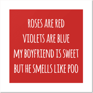 Roses Are Red, Violets Are Blue - Boyfriend Posters and Art